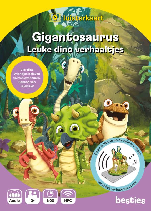 Omslag van Gigantosaurus leuke dino verhaaltjes