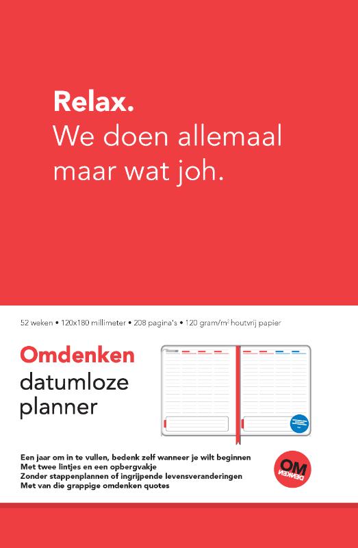 Omslag van Omdenken planner