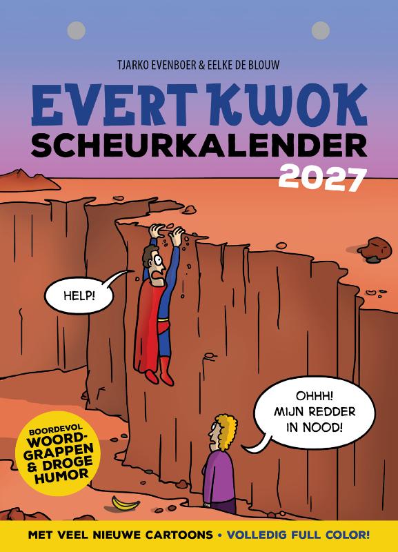 Omslag van Evert Kwok Scheurkalender 2027