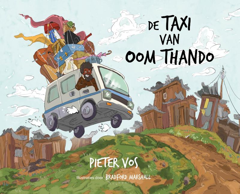 Omslag van De taxi van Oom Thando