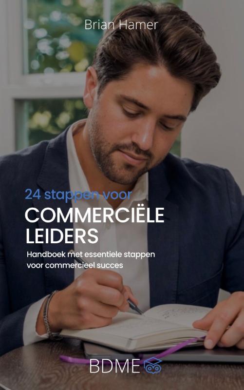 Omslag van 24 stappen: voor commerciële leiders
