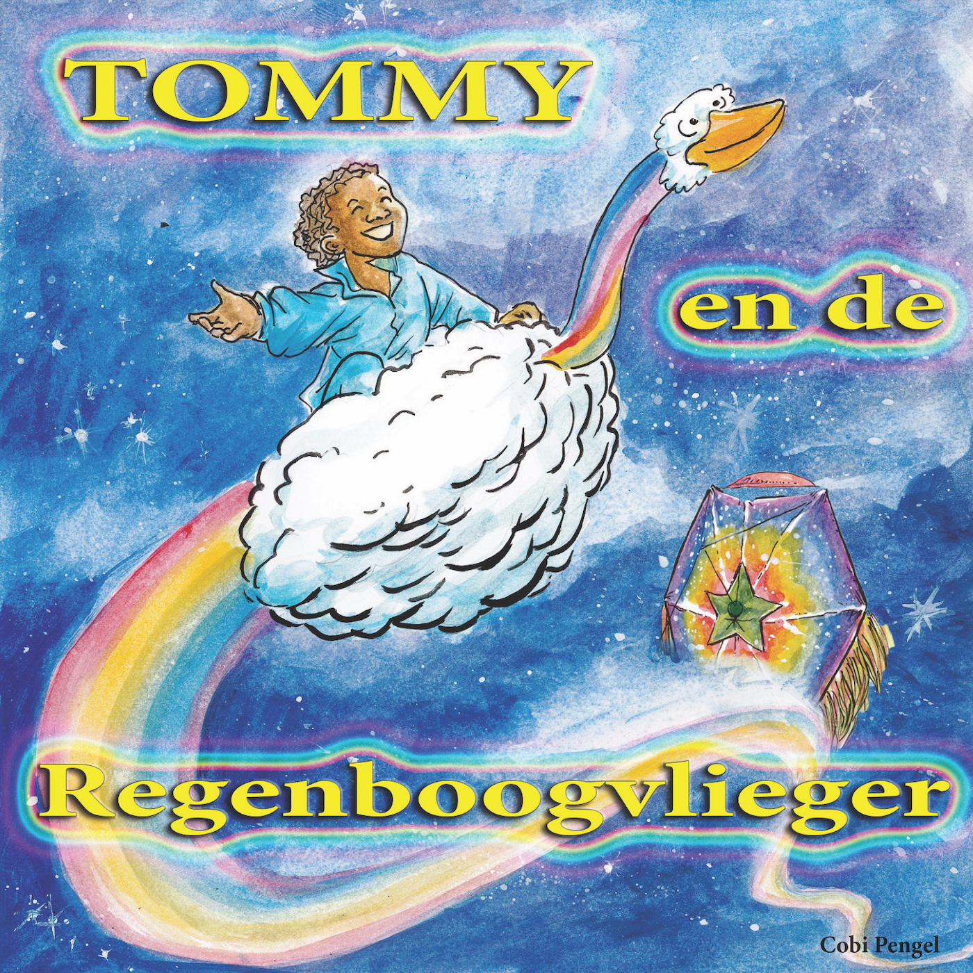 Omslag van Tommy en de regenboogvlieger