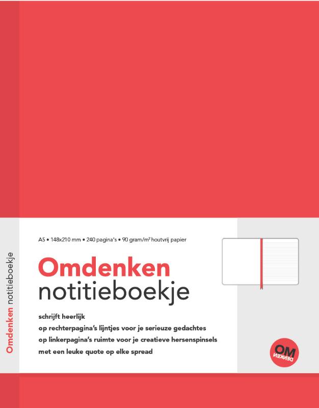 Omslag van Omdenken notitieboekje