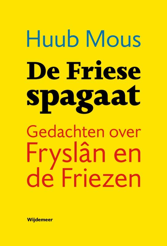 Omslag van De Friese spagaat