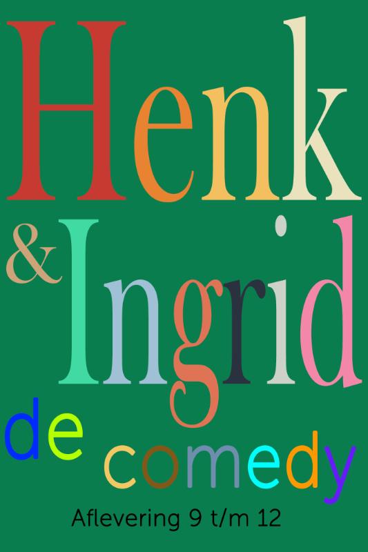 Omslag van Henk & Ingrid, de comedy