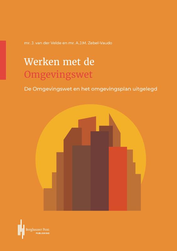 Omslag van Werken met de omgevingswet