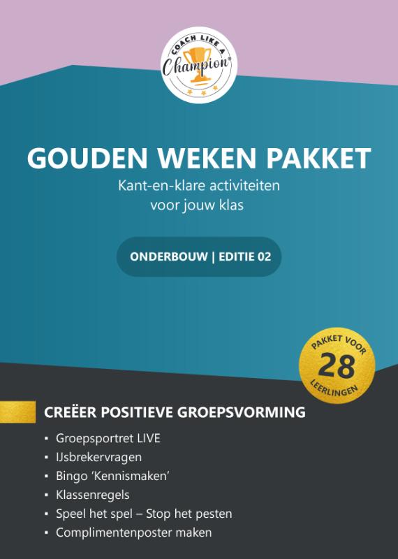 Omslag van Gouden Weken Pakket