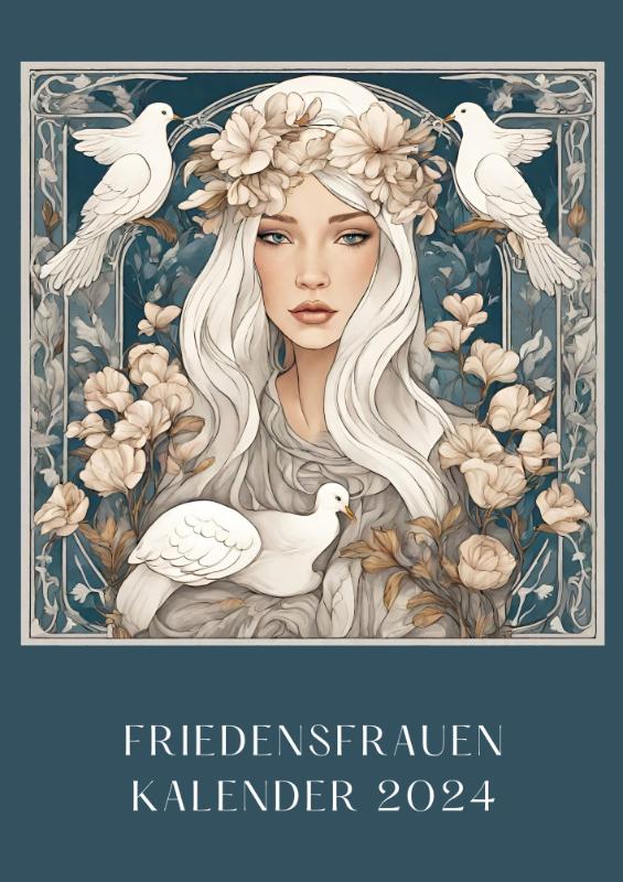 Omslag van Friedensfrauen - Wandkalender 2024