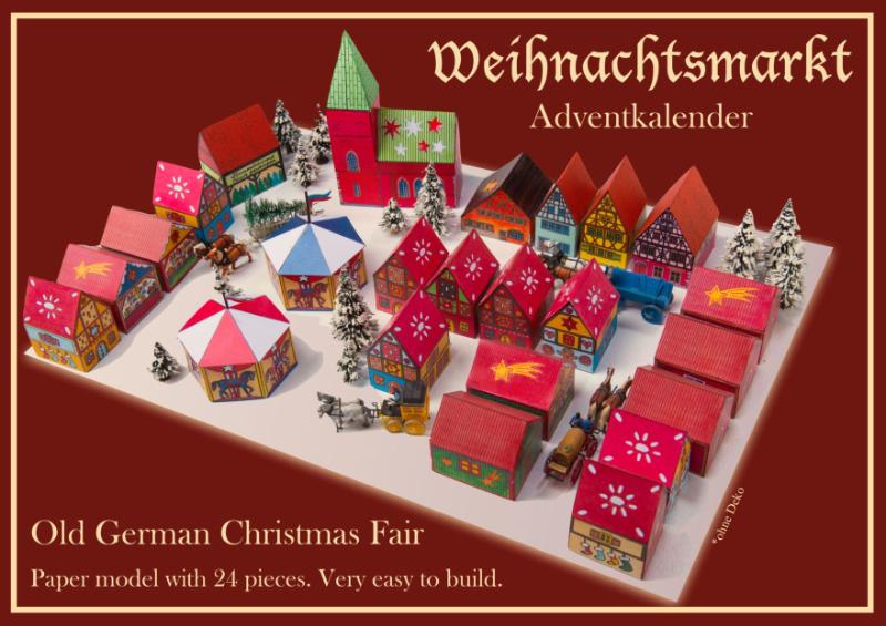 Omslag van Weihnachtsmarkt Adventskalender