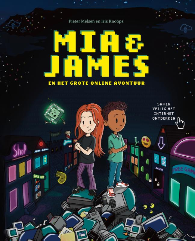 Omslag van Mia & James en het grote online avontuur