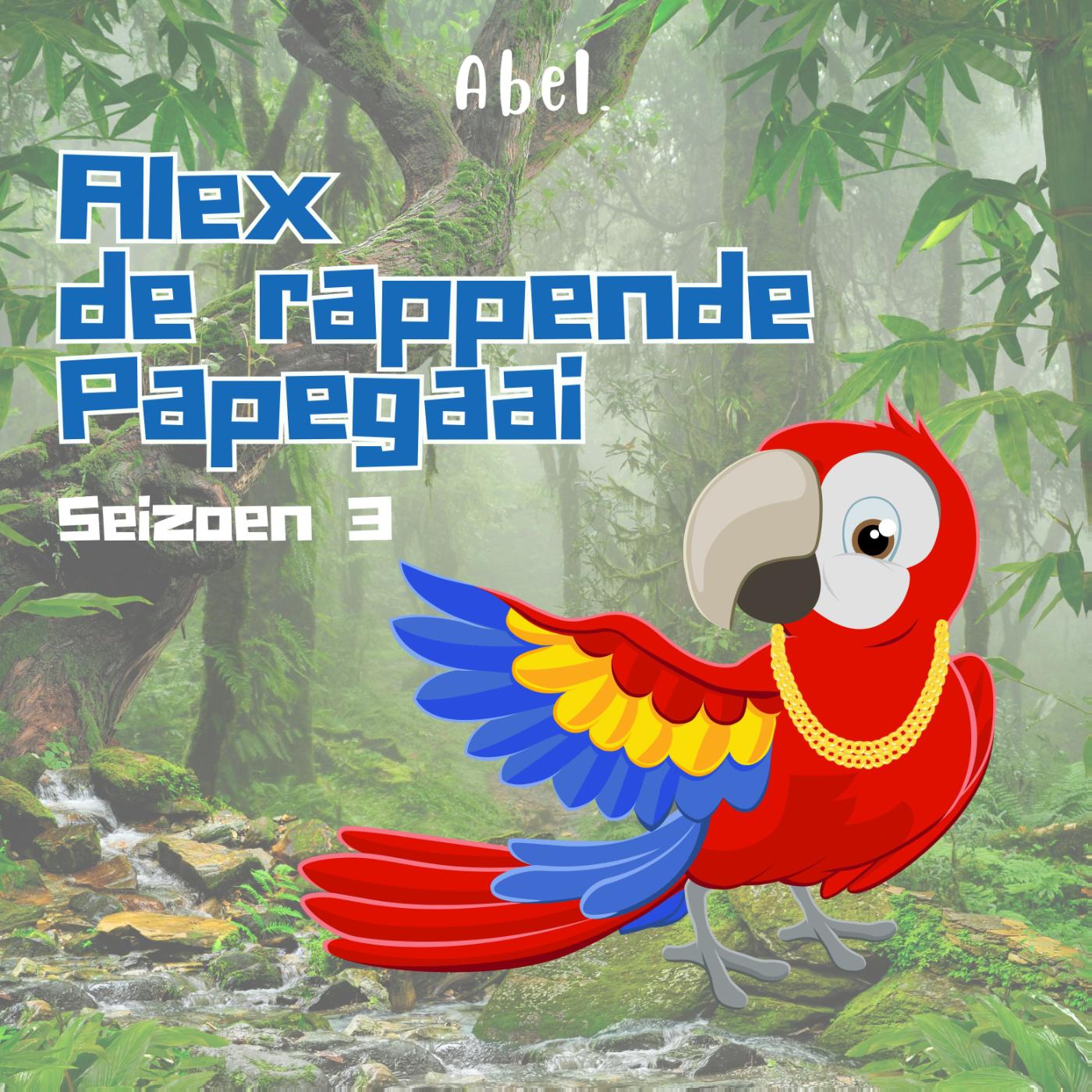 Omslag van Alex de rappende papegaai