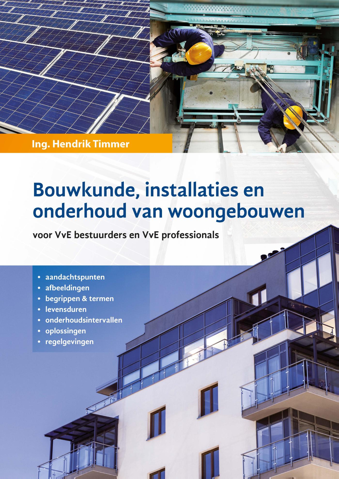 Omslag van Bouwkunde, installaties en onderhoud van woongebouwen