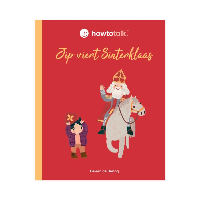 Omslag van Jip viert Sinterklaas