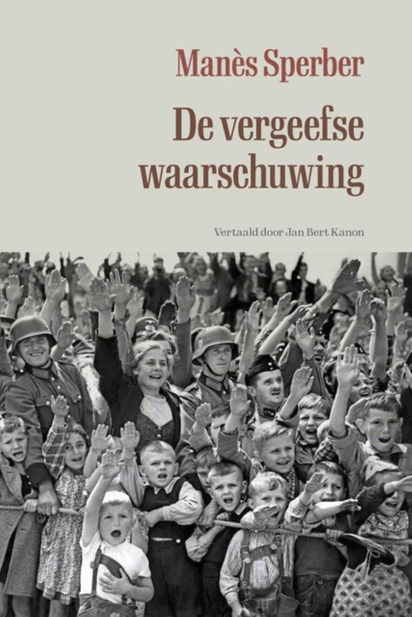 Omslag van De vergeefse waarschuwing