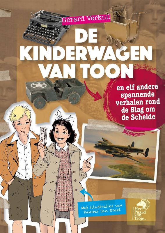 Omslag van De kinderwagen van Toon
