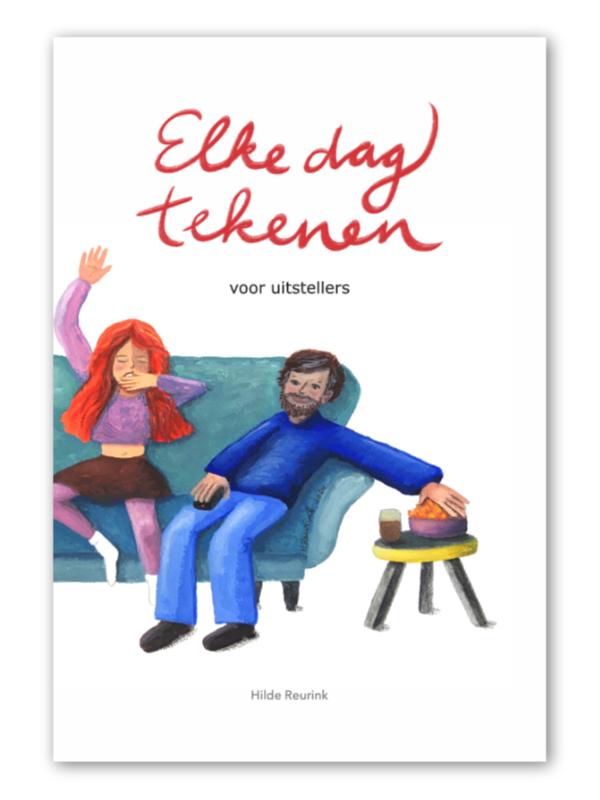 Omslag van Elke dag tekenen voor uitstellers
