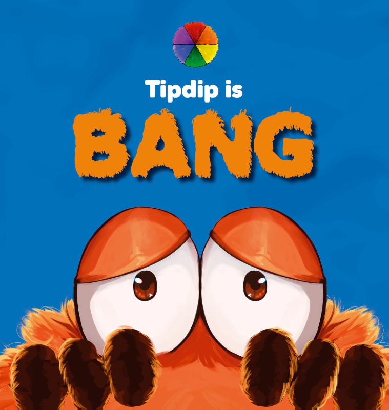 Omslag van Tipdip is Bang