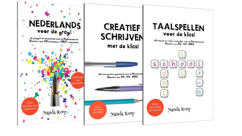 Omslag van Allemaal creatief schrijven op school!