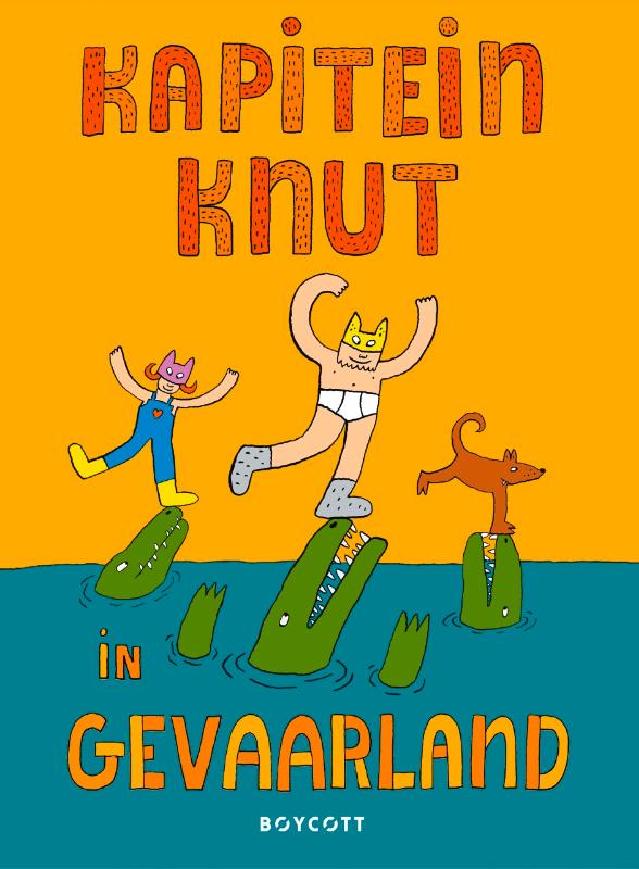 Omslag van Kapitein Knut in gevaarland