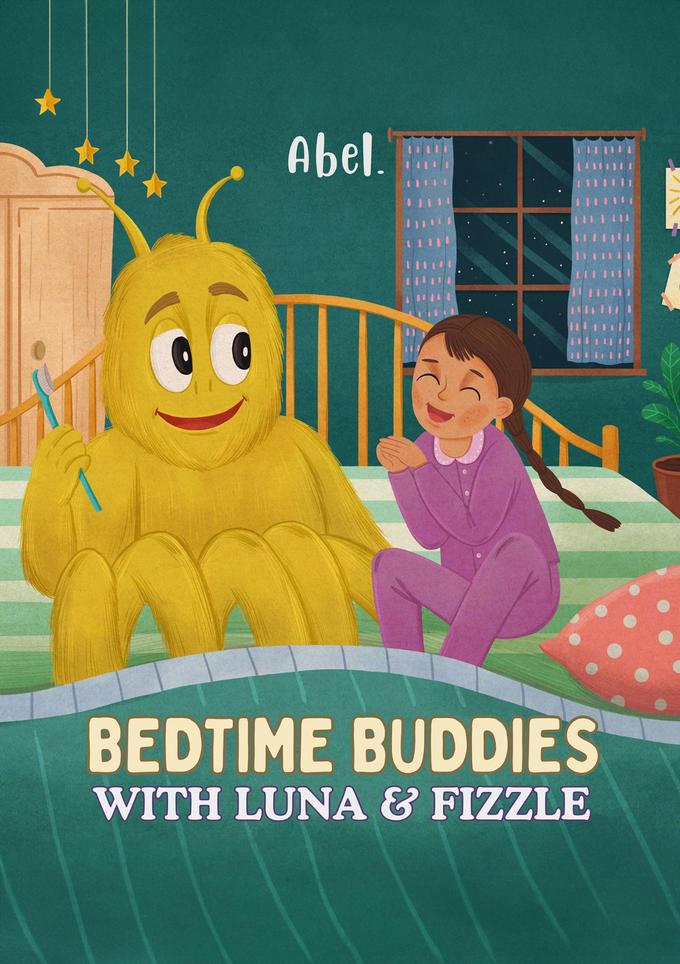 Omslag van Bedtime Buddies with Luna & Fizzle