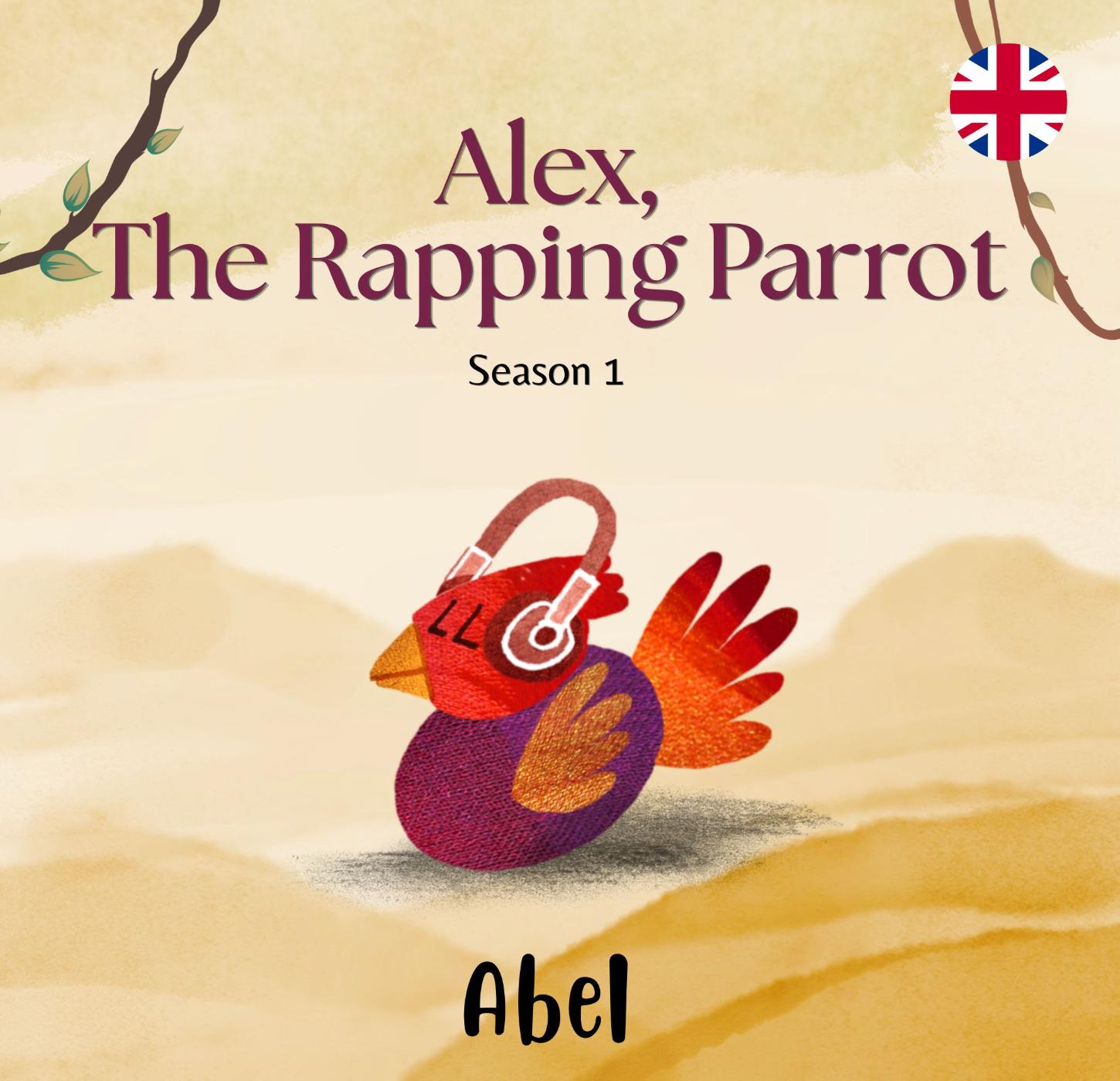 Omslag van Alex the rapping parrot