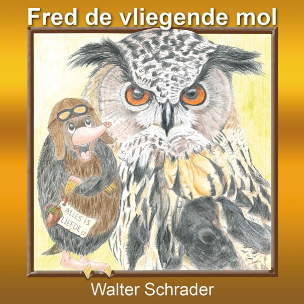 Omslag van Fred de vliegende mol