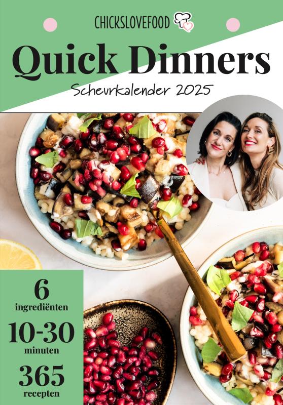 Omslag van Quick Dinners scheurkalender 2025