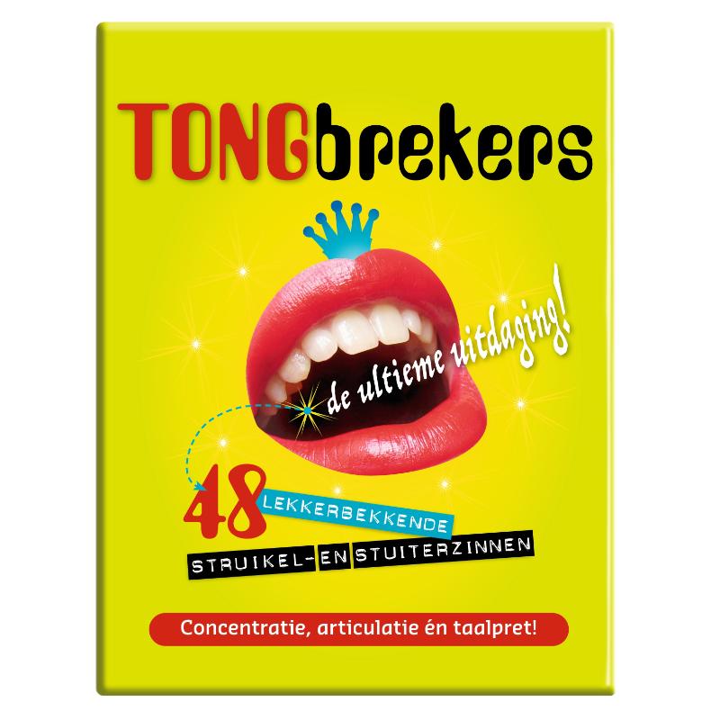 Omslag van Tongbrekers: 48 lekkerbekkende struikel- en stuiterzinnen