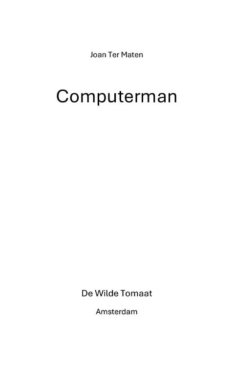 Omslag van Computerman
