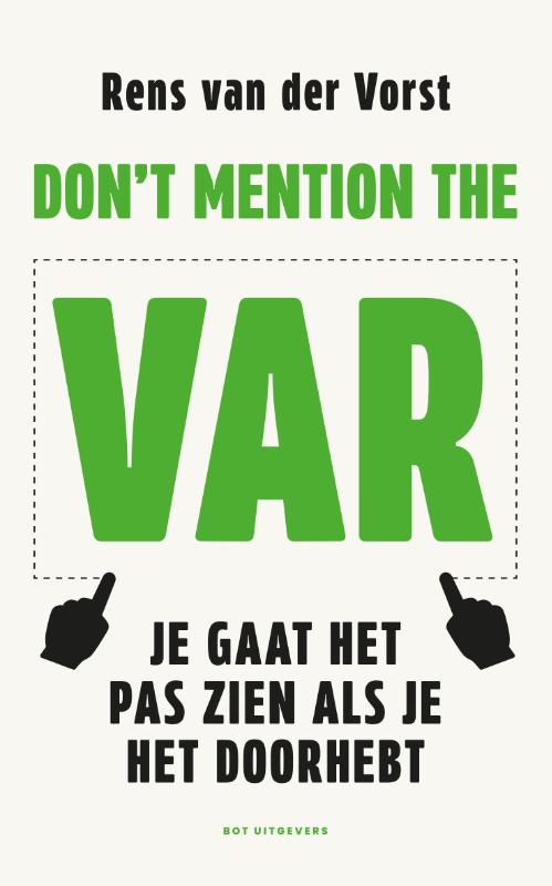 Omslag van Don't mention the VAR