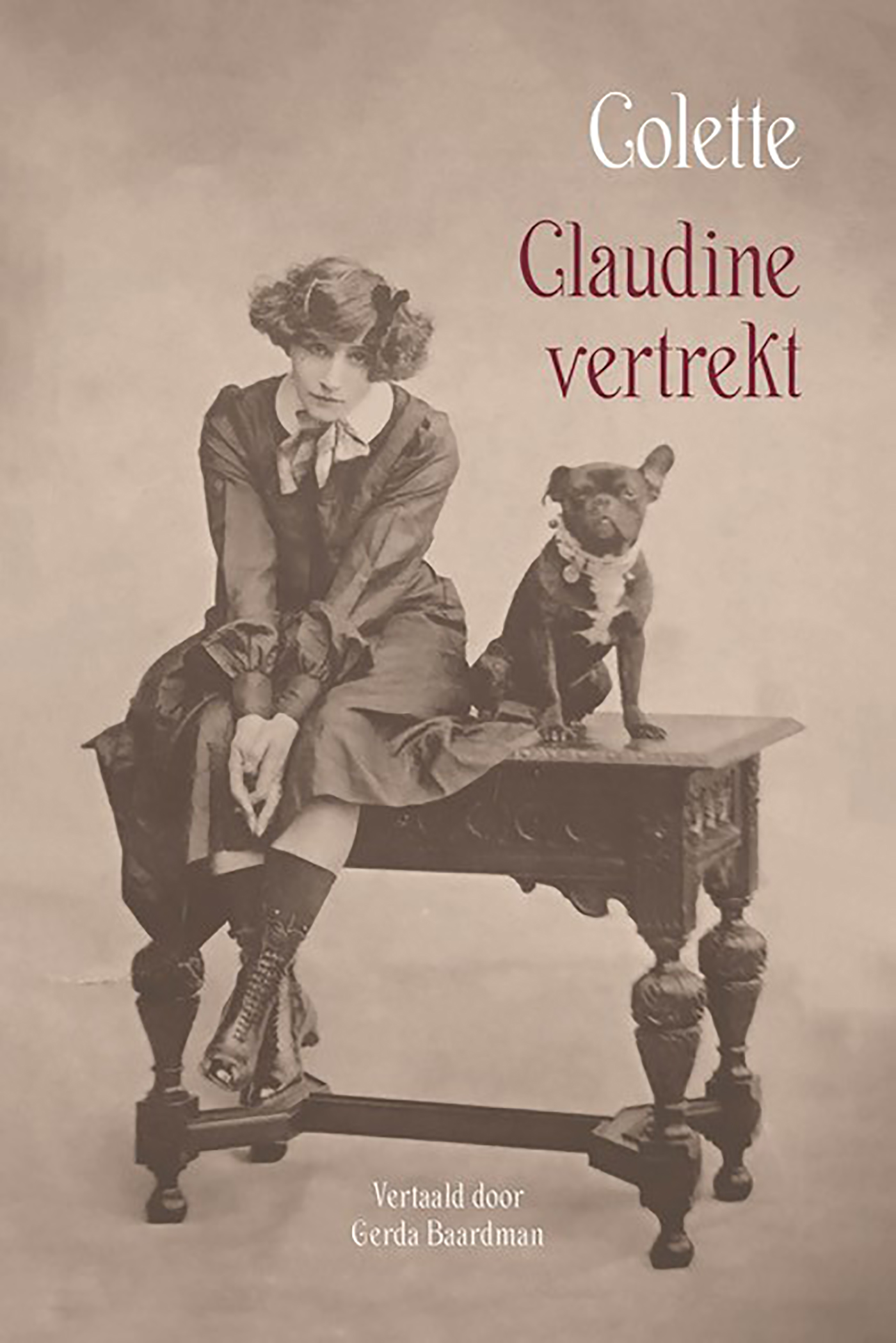 Omslag van Claudine vertrekt