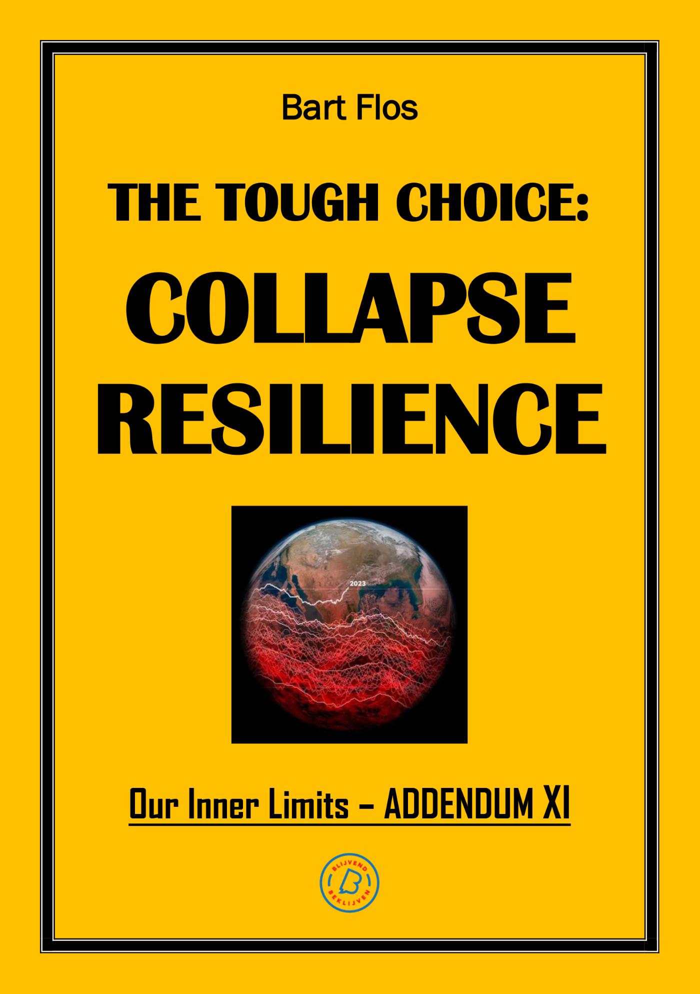 Omslag van The Tough Choice: Collapse Resilience