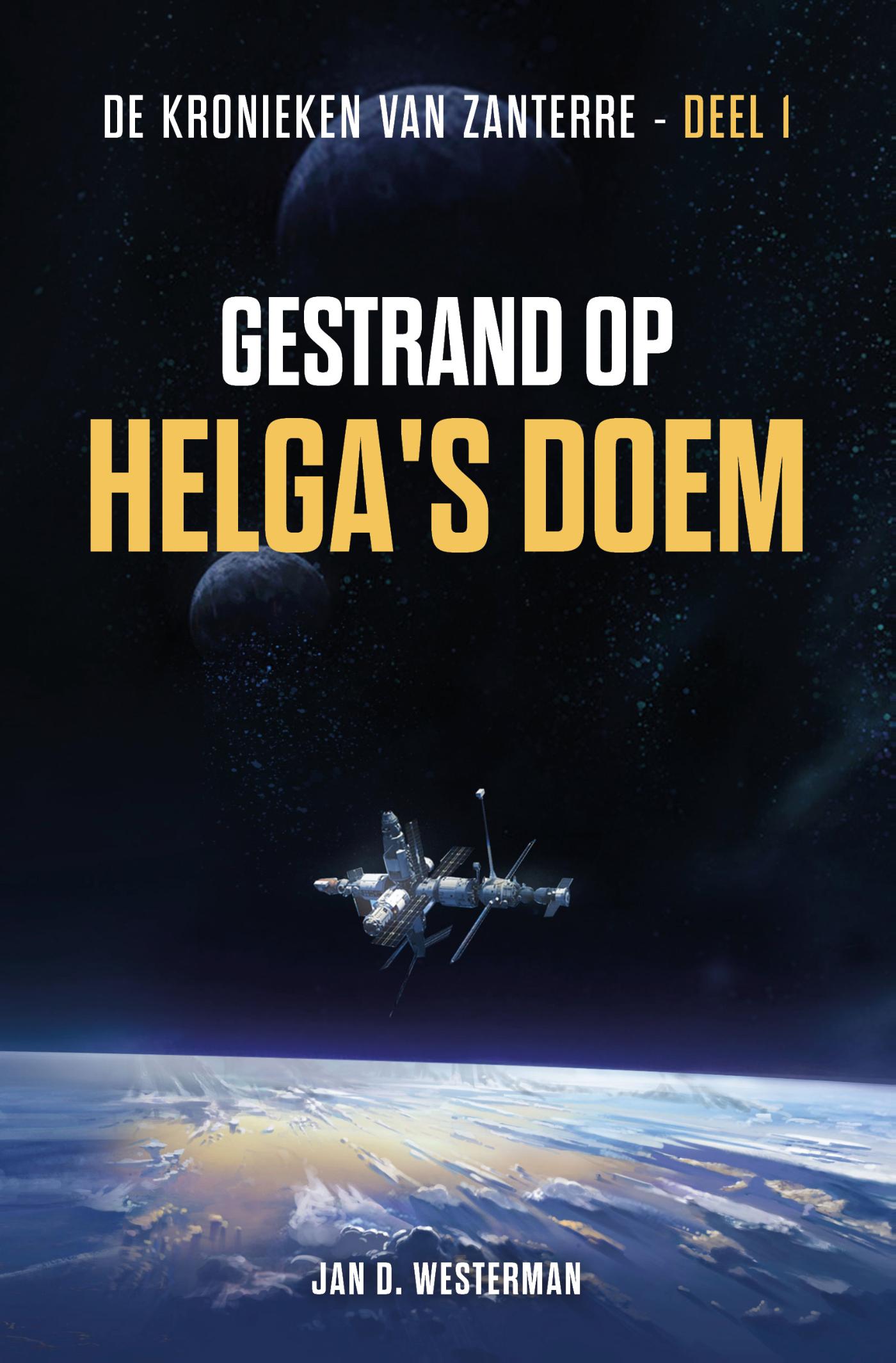 Omslag van Gestrand op Helga's Doem