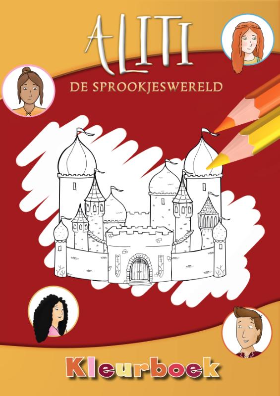 Omslag van Kleurboek Aliti: Het Mensendorp