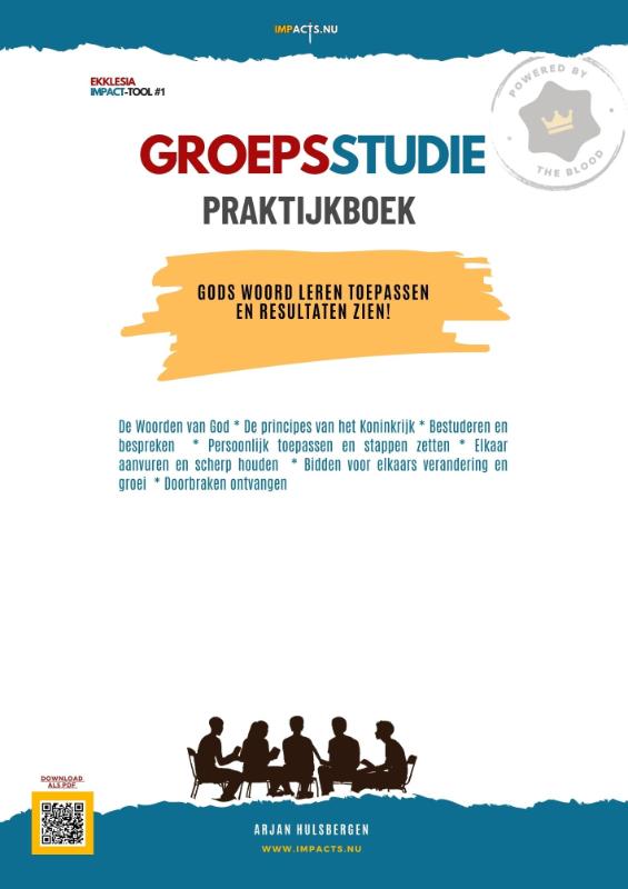 Omslag van Groepsstudie praktijkboek