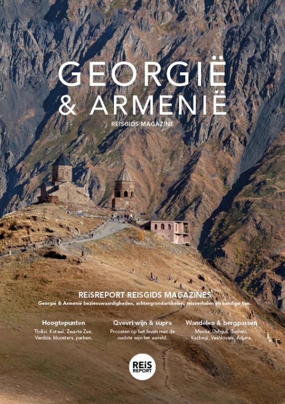 Omslag van Georgië & Armenië reisgids magazine