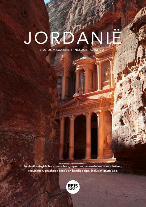 Omslag van Jordanië reisgids magazine