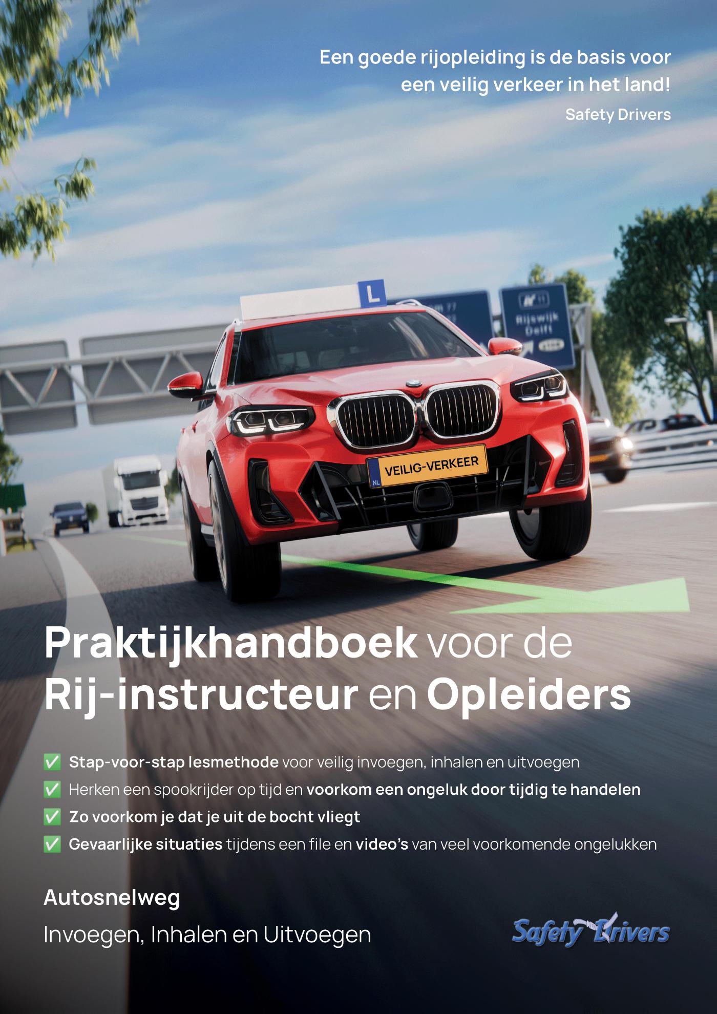 Omslag van Praktijkhandboek voor de Rij-instructeur en Opleiders