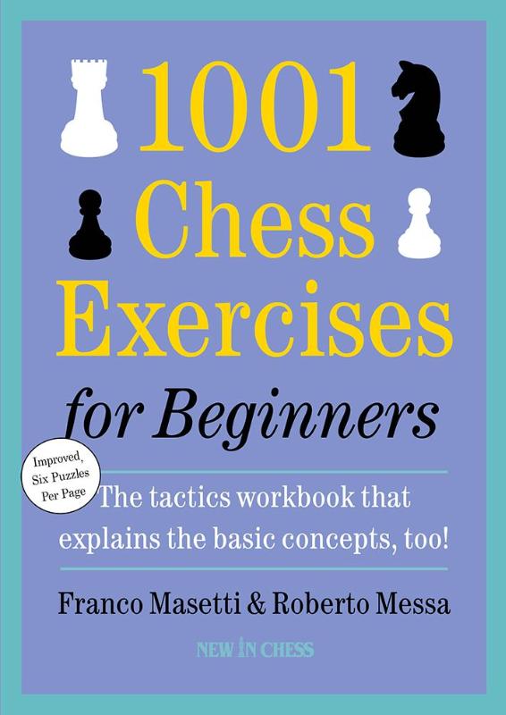 Omslag van 1001 Chess Exercises for Beginners