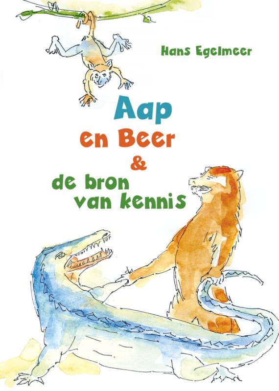 Omslag van Aap en Beer & de bron van kennis