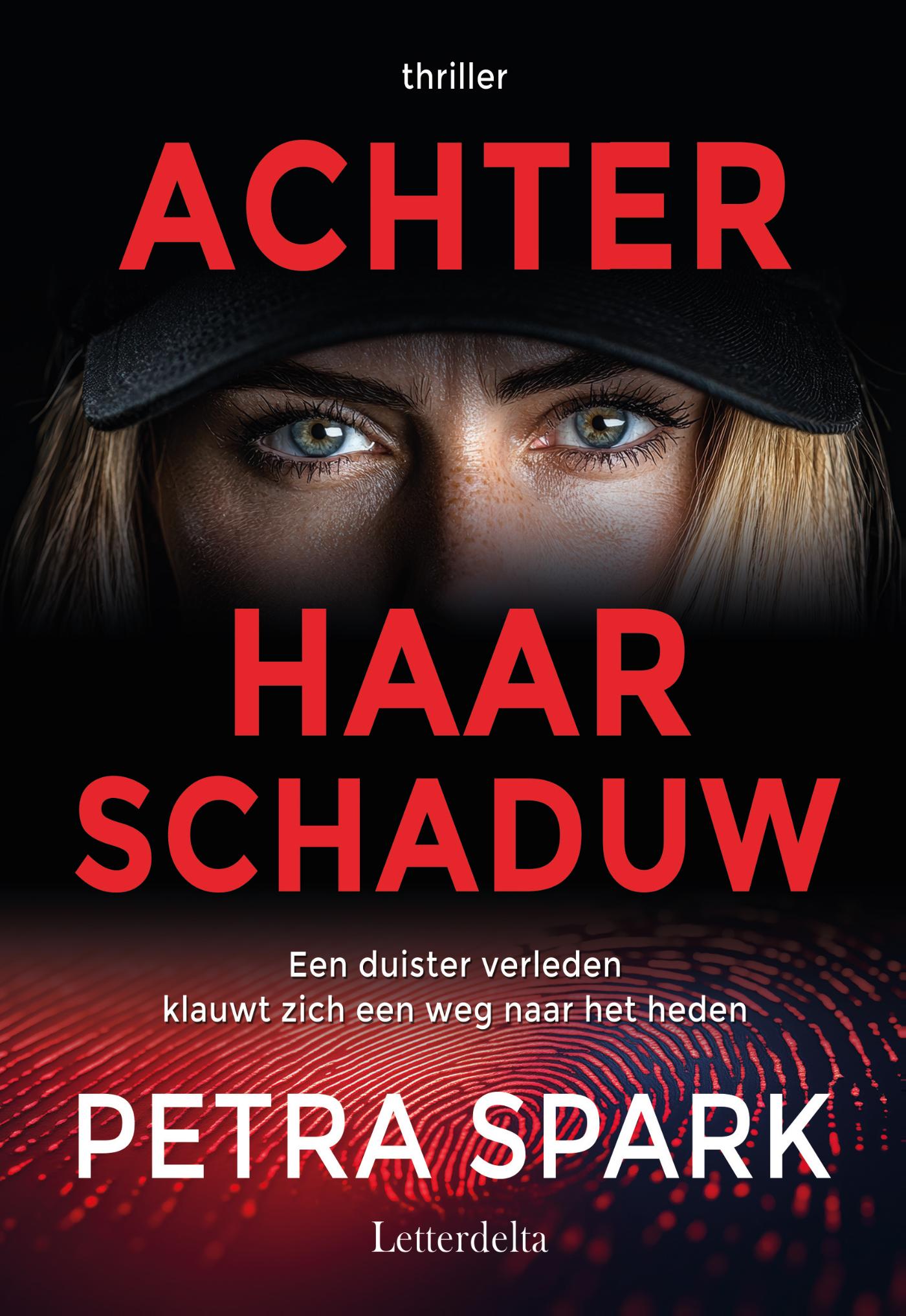 Omslag van Achter haar schaduw