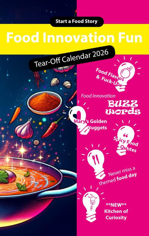 Omslag van Food Innovation Fun Calendar 2026