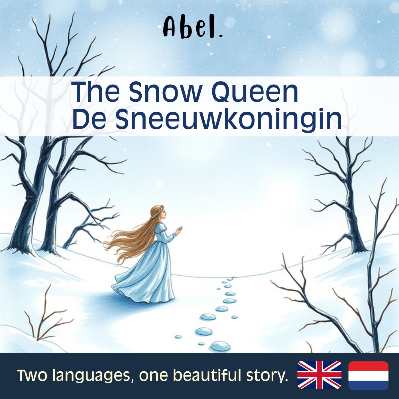 Omslag van The Snow Queen - De Sneeuwkoningin