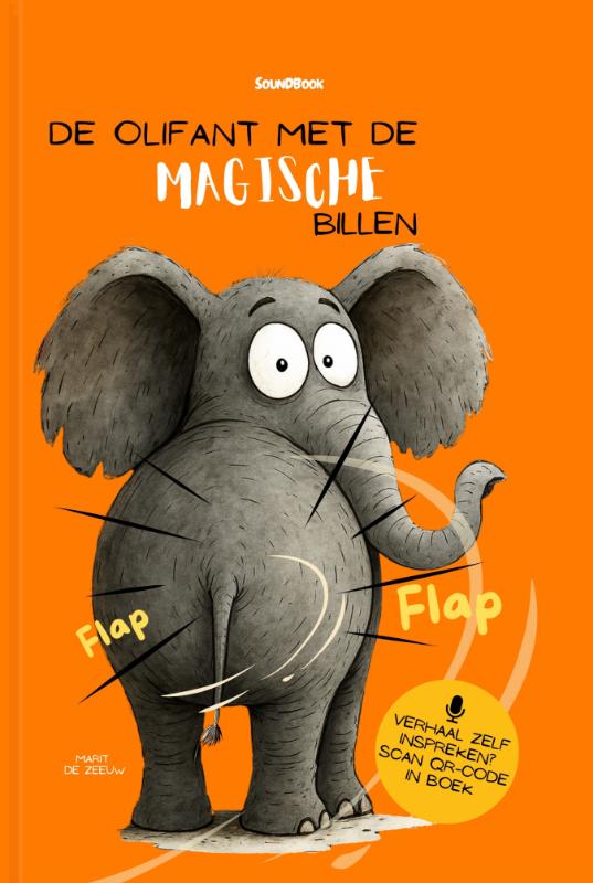 Omslag van De olifant met de magische billen