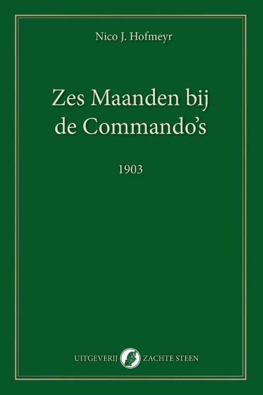 Omslag van Zes Maanden bij de Commando's