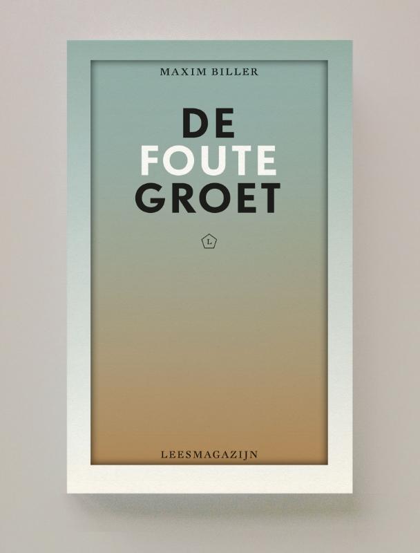 Omslag van De foute groet