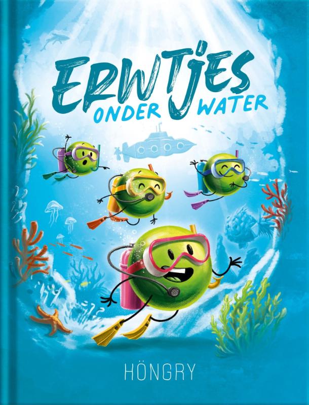 Omslag van Erwtjes onder water