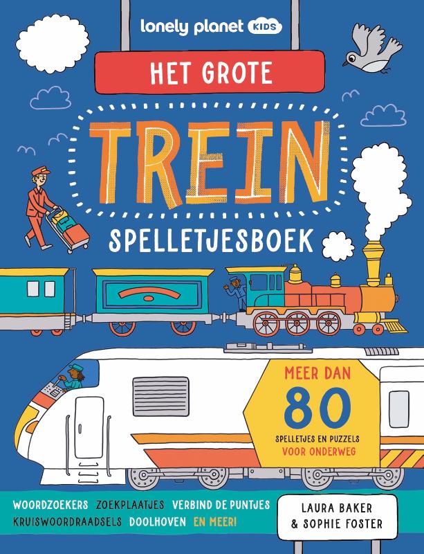 Omslag van Het grote trein spelletjesboek