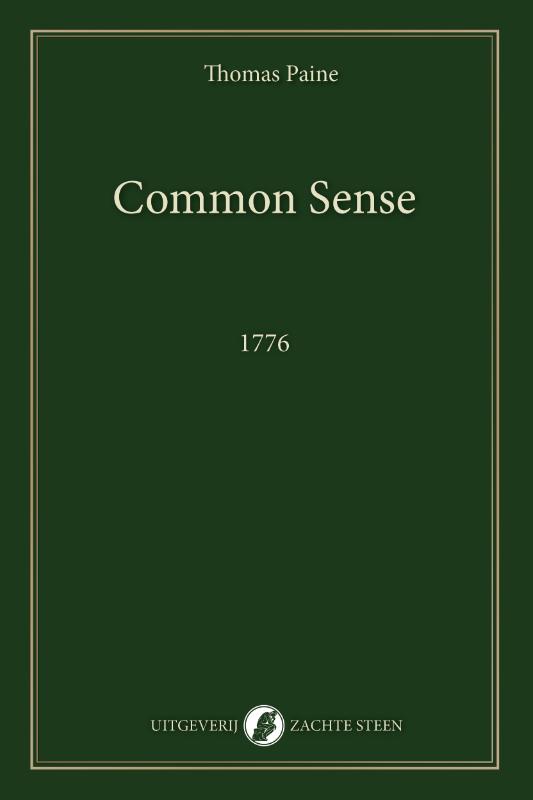 Omslag van Common Sense