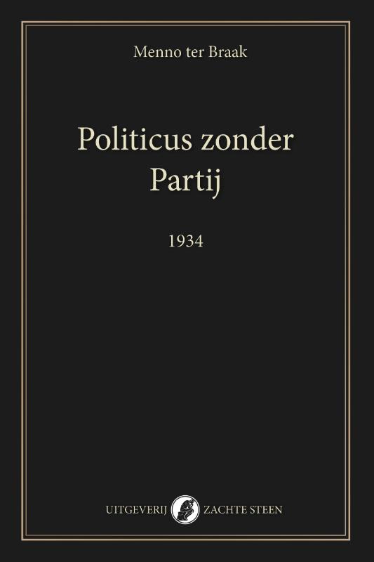 Omslag van Politicus zonder Partij